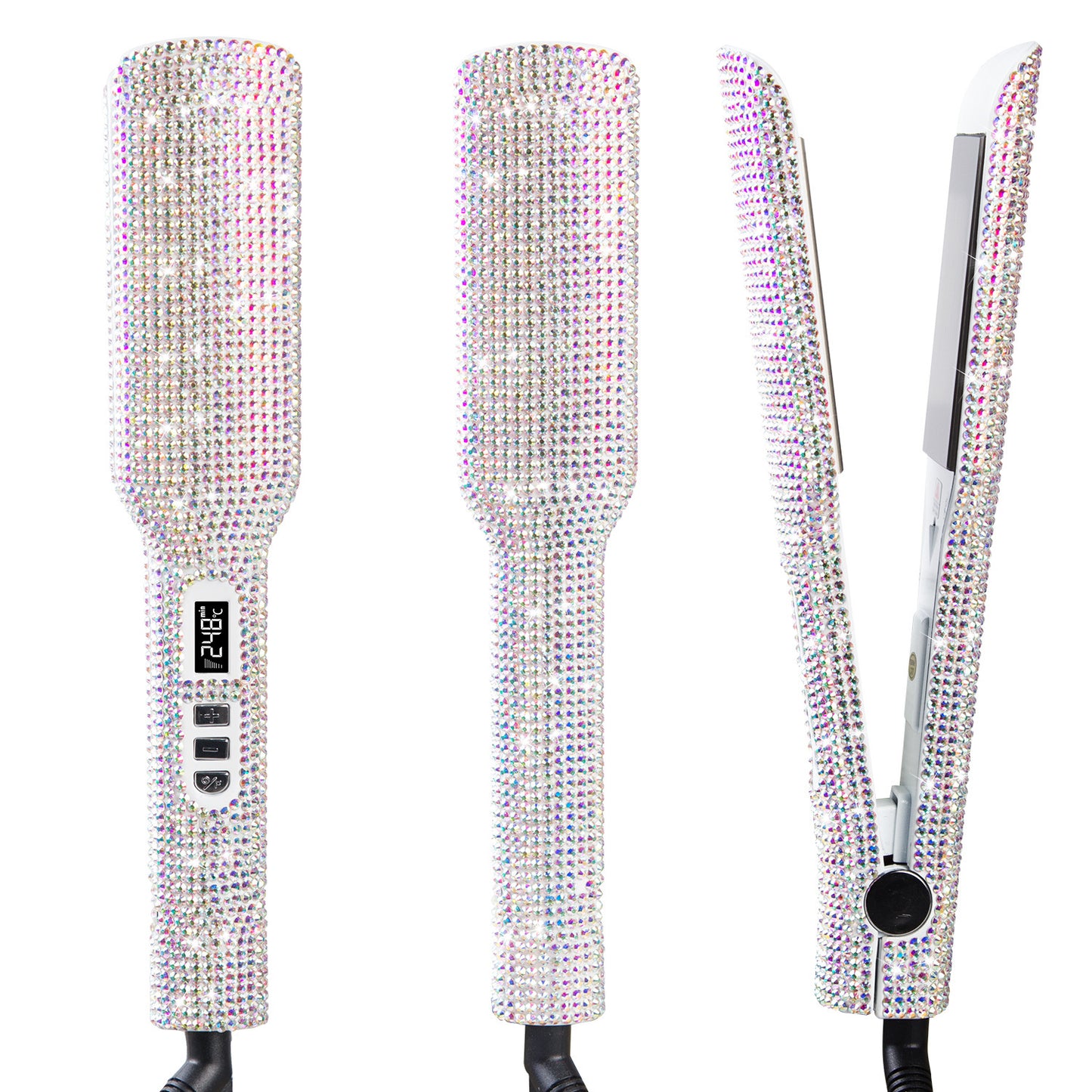 Rhinestone Flat Iron