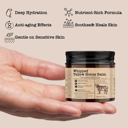 Beef Tallow Honey Skin Balm