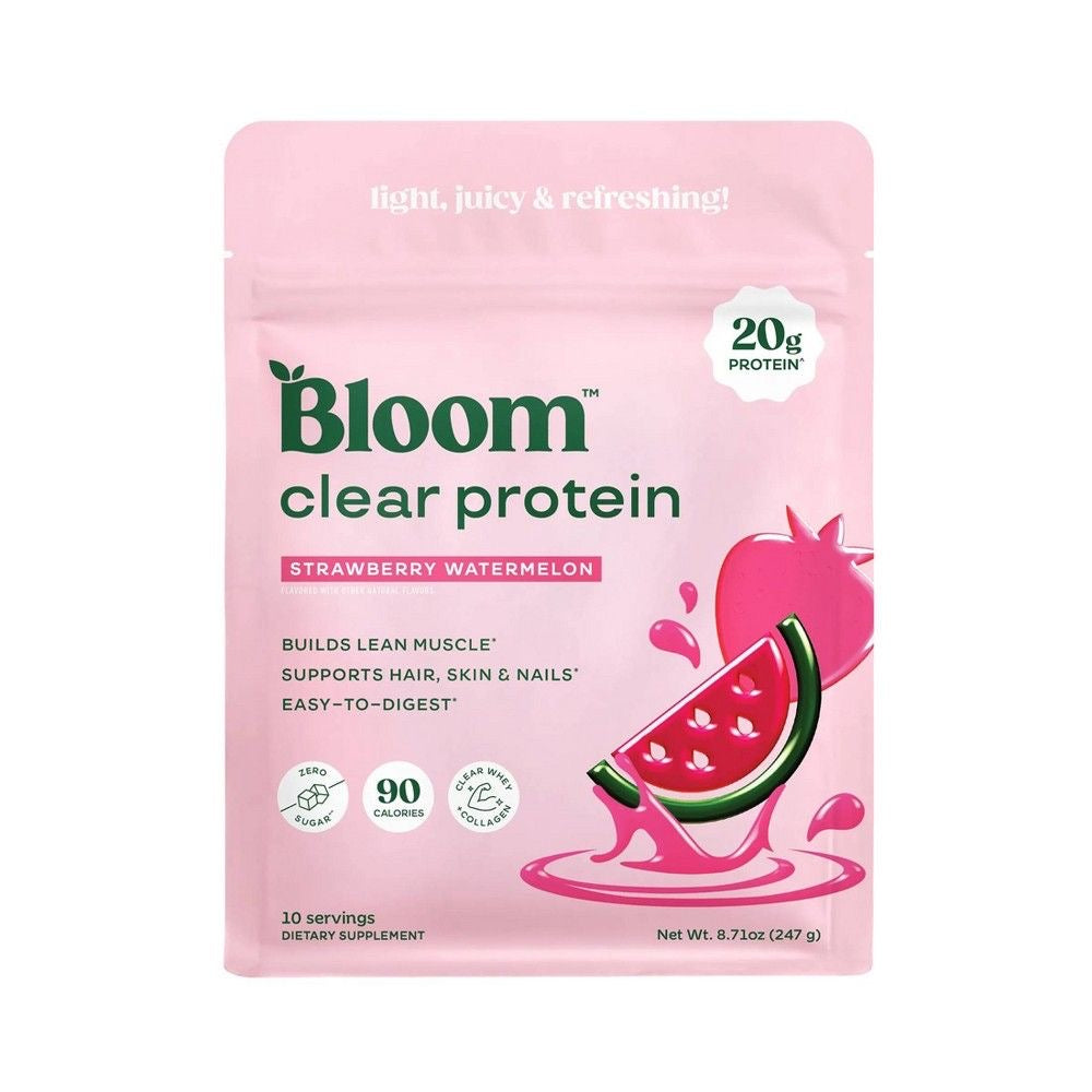Bloom Nutrition Clear Protein - Clear Whey + Collagen Protein Blend
