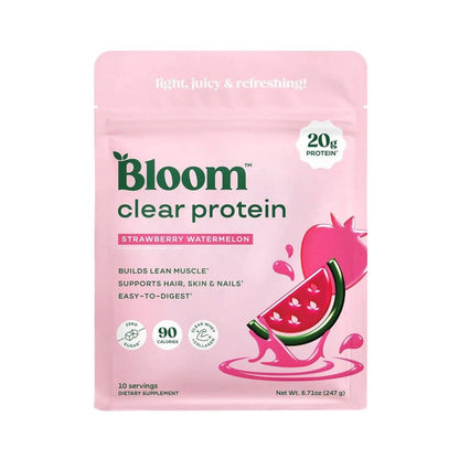 Bloom Nutrition Clear Protein - Clear Whey + Collagen Protein Blend