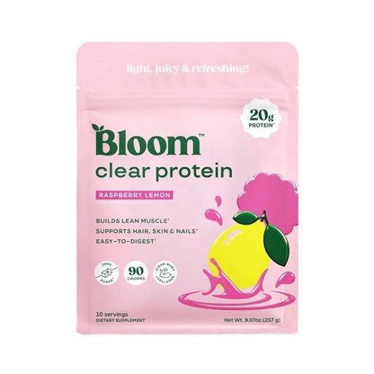 Bloom Nutrition Clear Protein - Clear Whey + Collagen Protein Blend