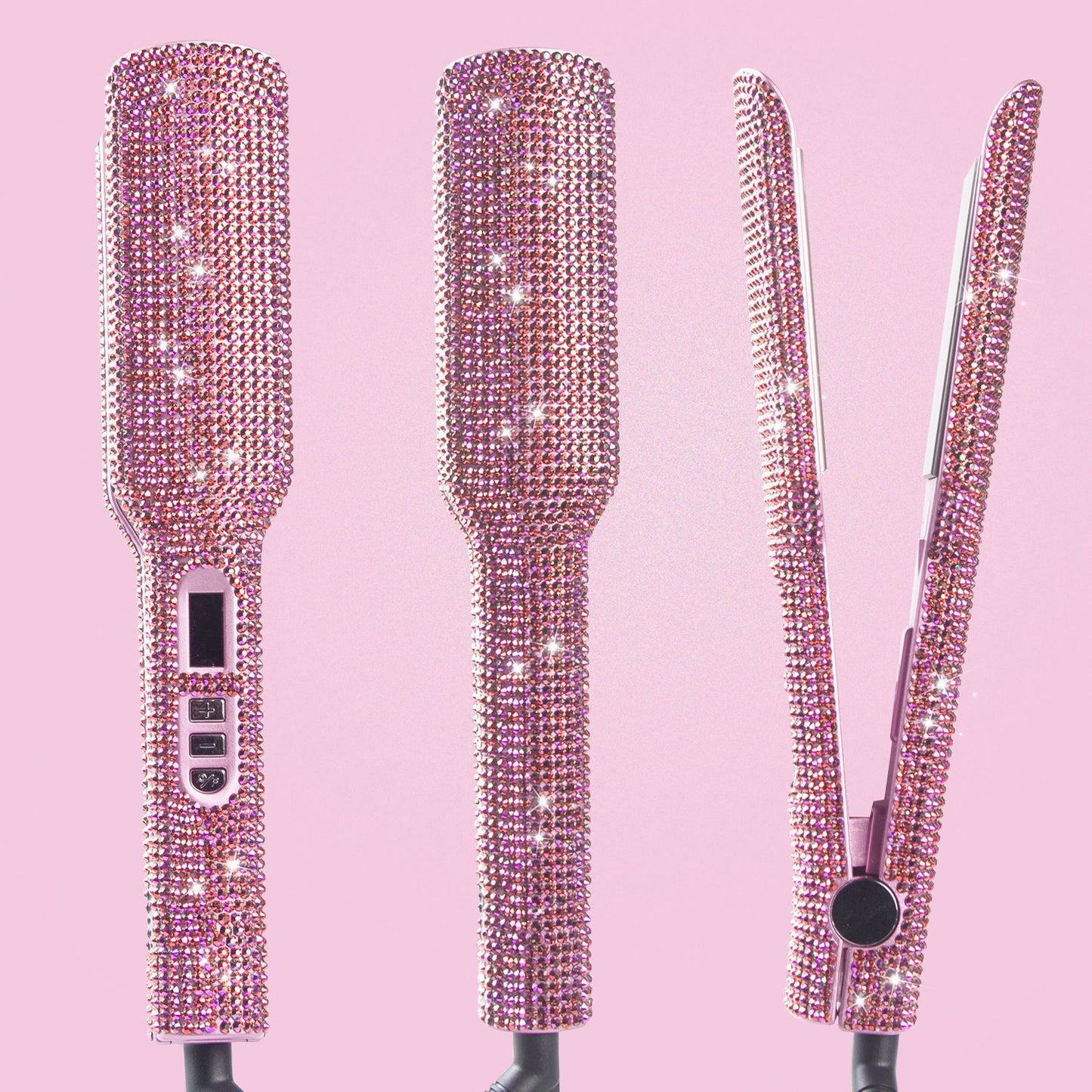 Rhinestone Flat Iron