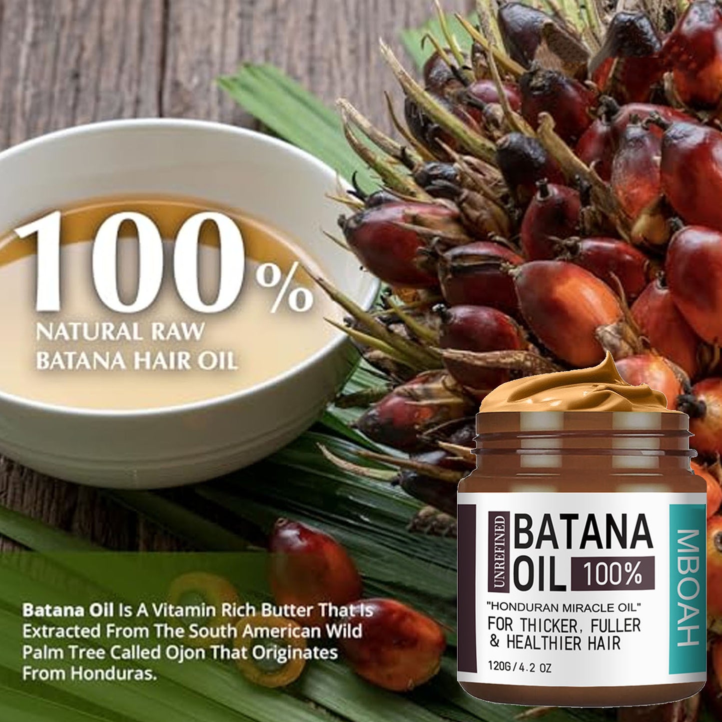 Batana Hair Oil For Hair Growth & Repair